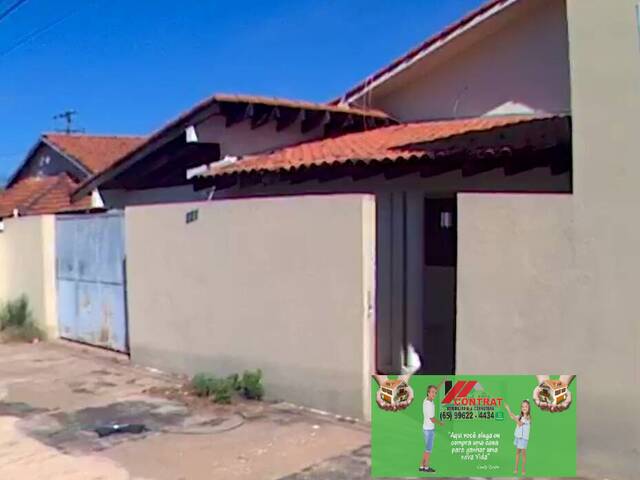 #133 - Casa para Locação em Barra do Bugres - MT - 1